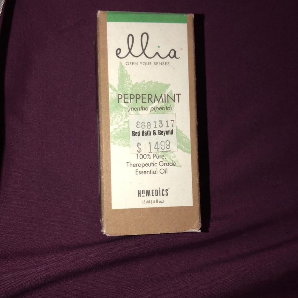 NWT Therapeutic Ellia Essential Oil Peppermint